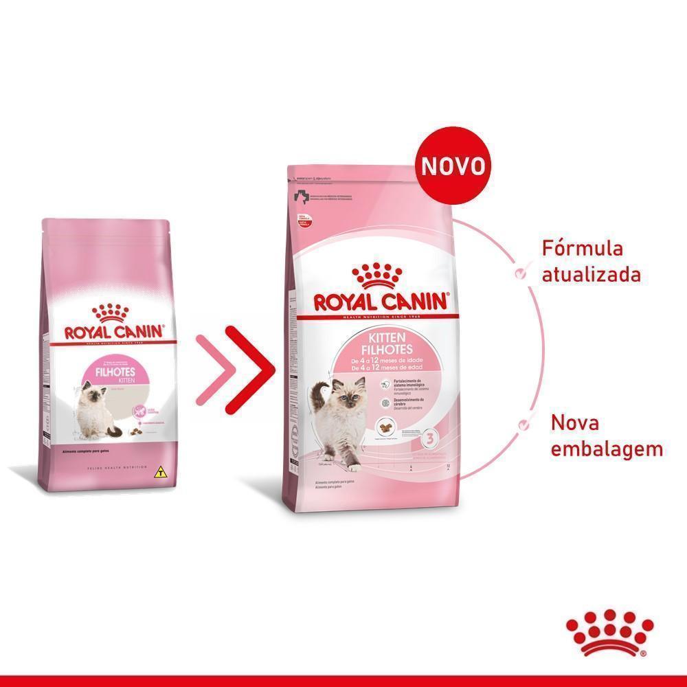 Ração Seca Royal Canin Filhotes para Gatos Filhotes com até 12 meses de Idade - 4 Kg