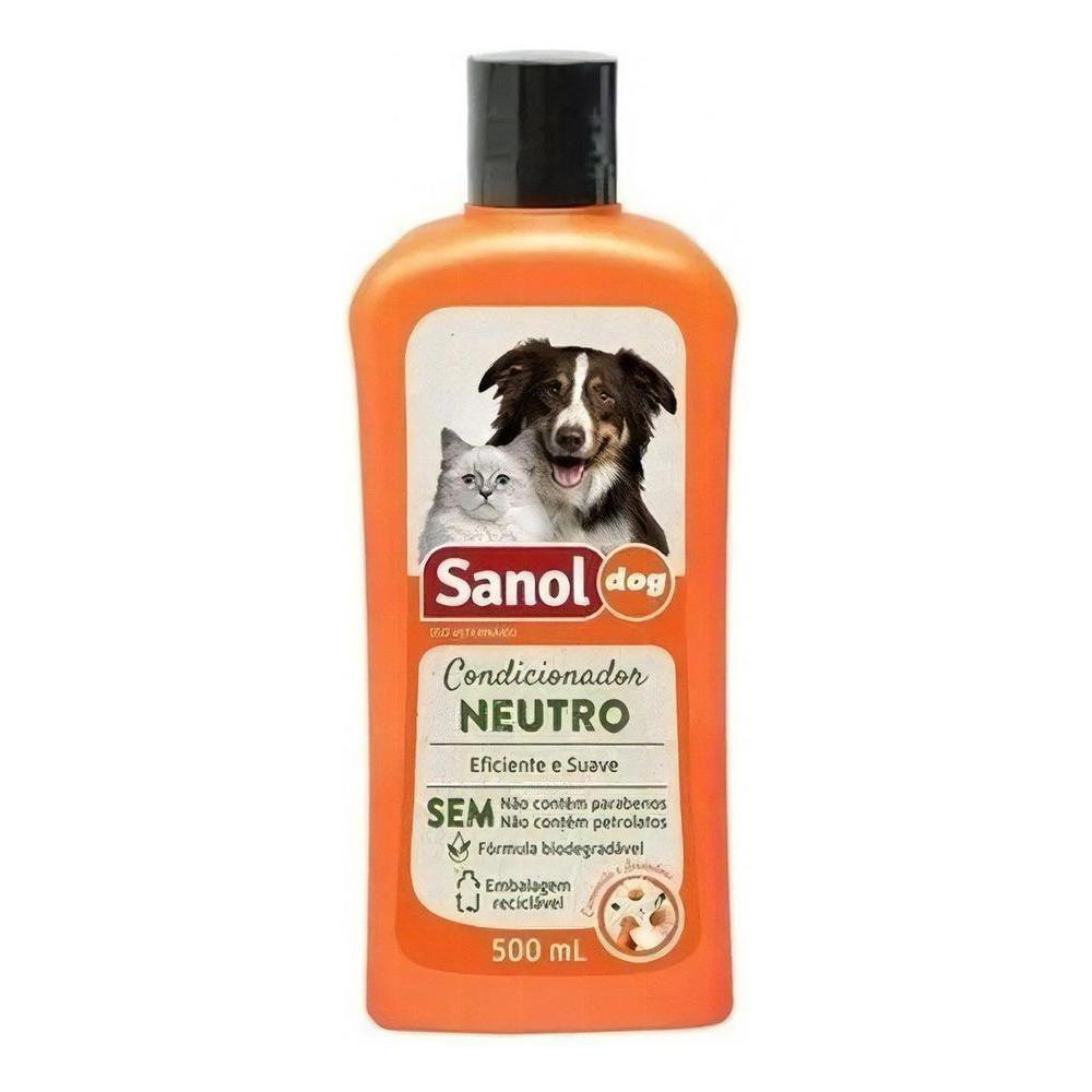 Condicionador Sanol Dog Neutro 500Ml