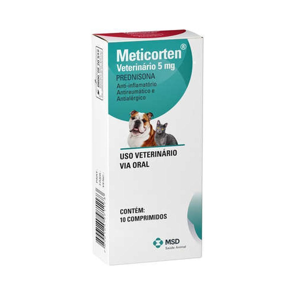 Meticorten MSD 5mg 10 Comprimidos