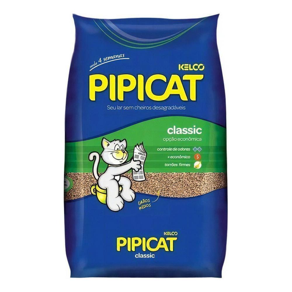 Areia para Gato Pipicat Classic 12kg