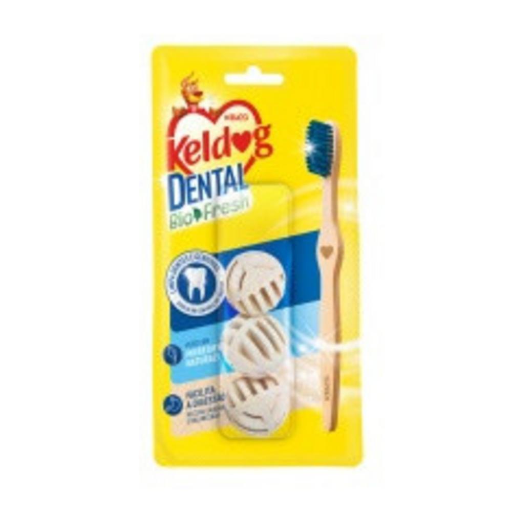 Petisco Keldog Dental Bio Fresh Bolinha para Cães - 3 Unidades