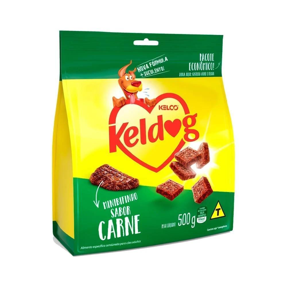 Bifinho para Cães Keldog Criadores Carne 500G