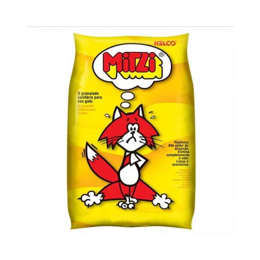 Areia Higiênica Mitzi para Gatos 12Kg