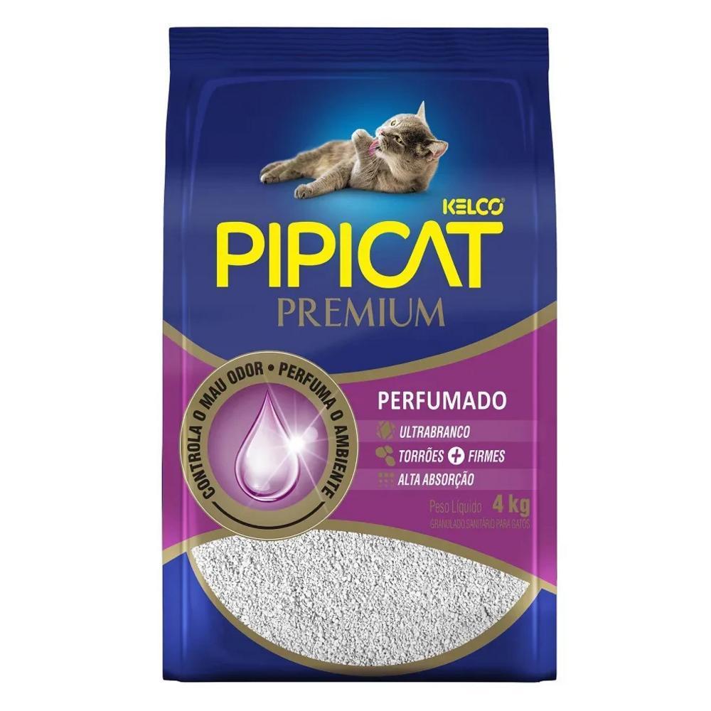 Granulado Sanitário Pipicat Premium Perfumado 4Kg