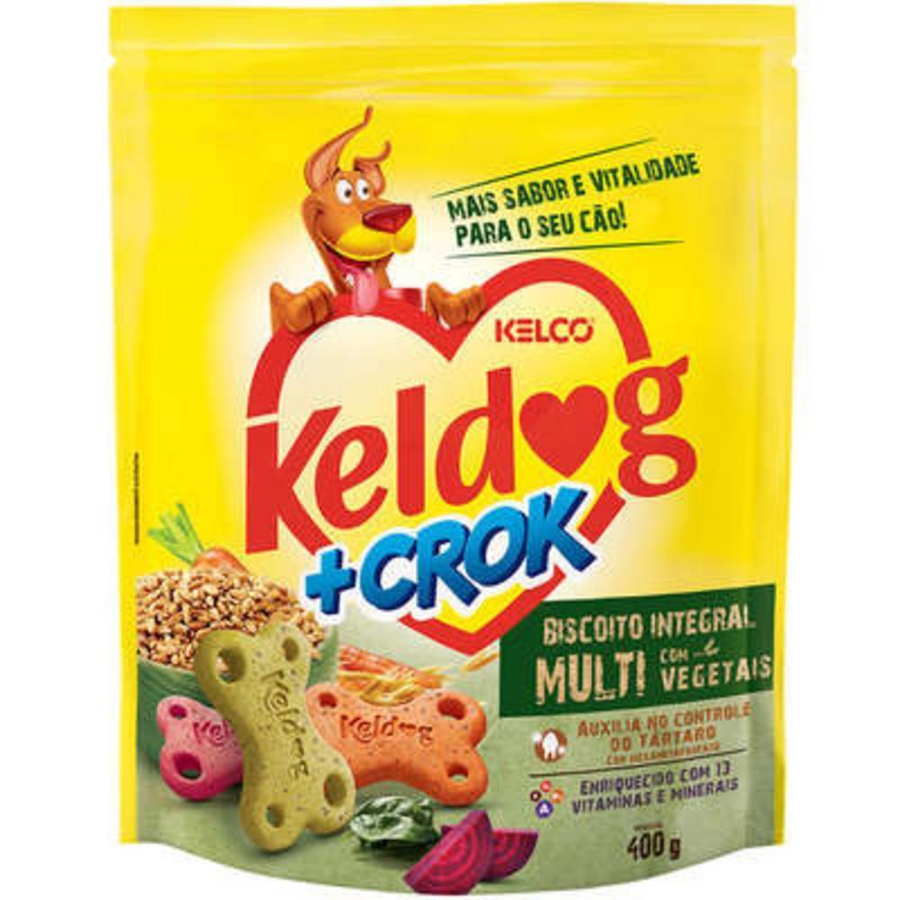Biscoito Keldog para Cães Adultos Sabor Vegetais Integral - 400g