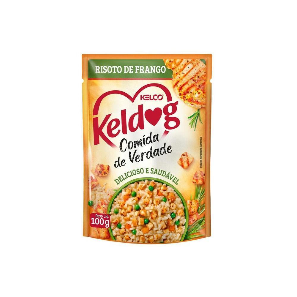 Ração Úmida Keldog Risoto de Frango para Cães 100g
