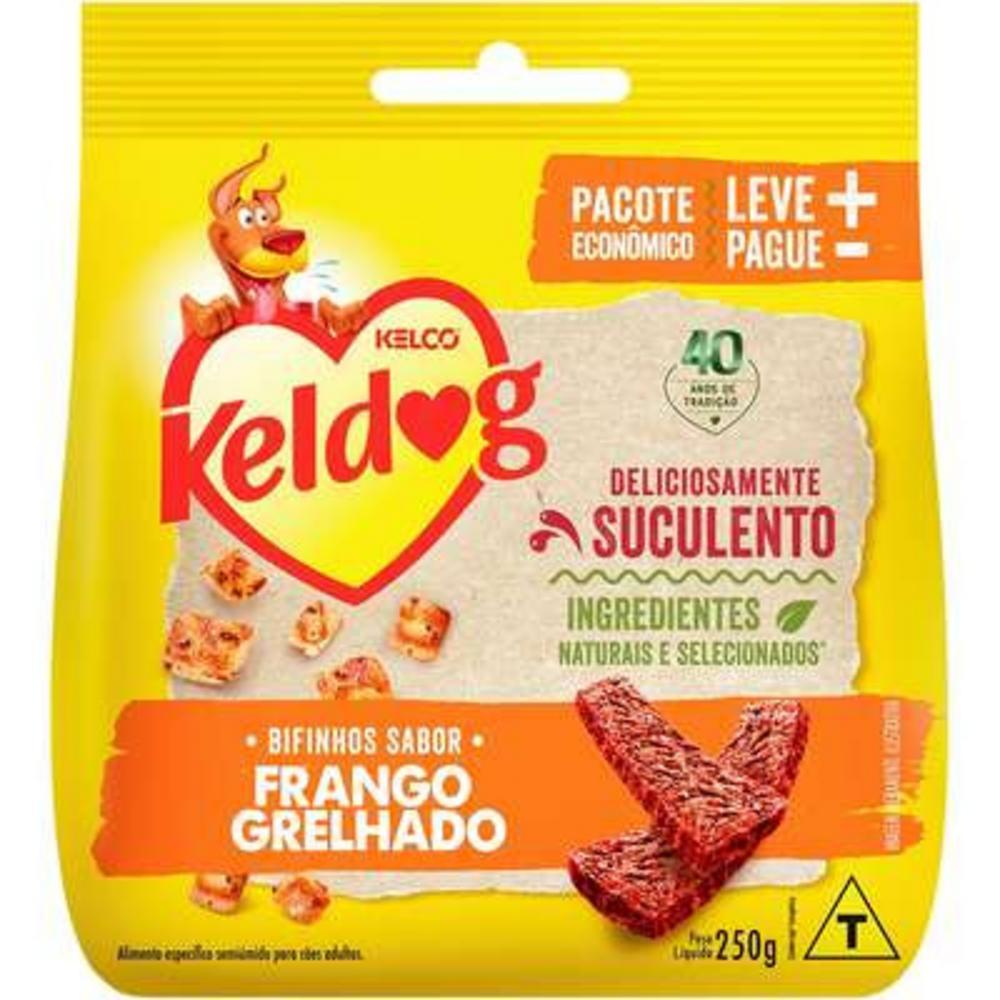 Bifinho Keldog para Cães Sabor Frango Grelhado - 60 g