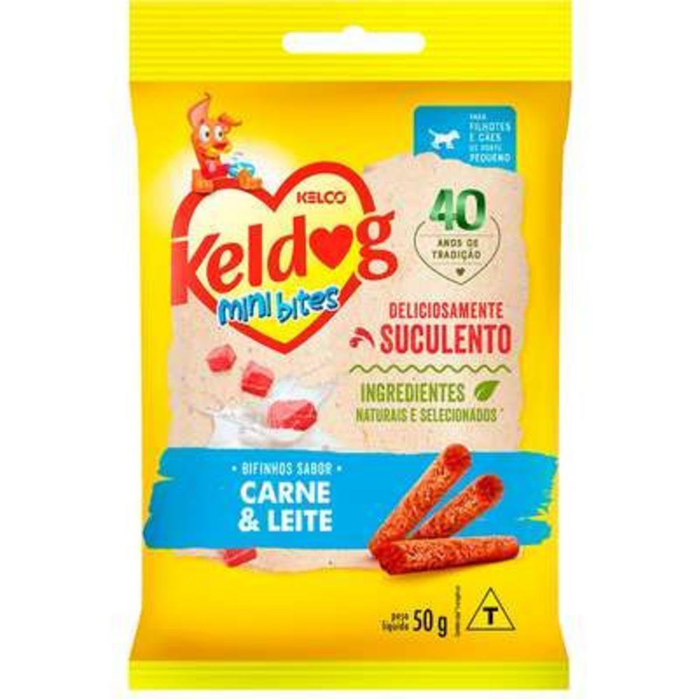 Bifinho Keldog para Cães Sabor Carne e Leite - 50 g