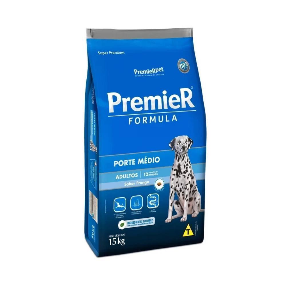 Ração Premier Fórmula Cães Adultos Frango 15Kg