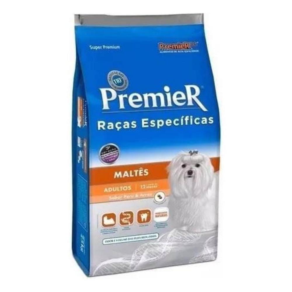 Ração Premier Raças Específicas para Cães Maltes Adultos 7,5kg