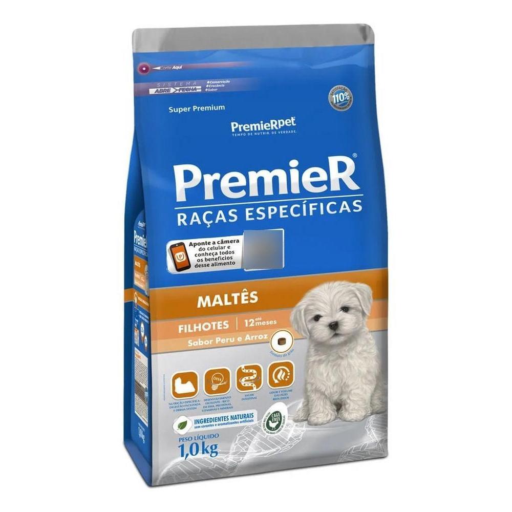 Ração Premier Maltes Filh 1Kg