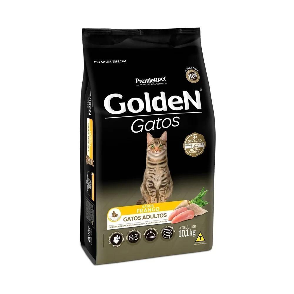 Ração Golden Fórmula Gatos Adultos Frango 10,1Kg