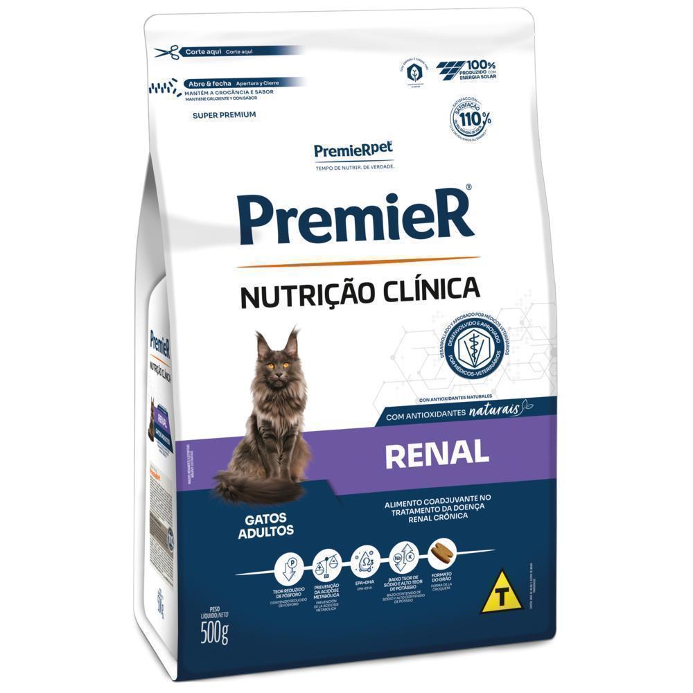 PremieR Nutrição Clínica Gatos Renal 500 g