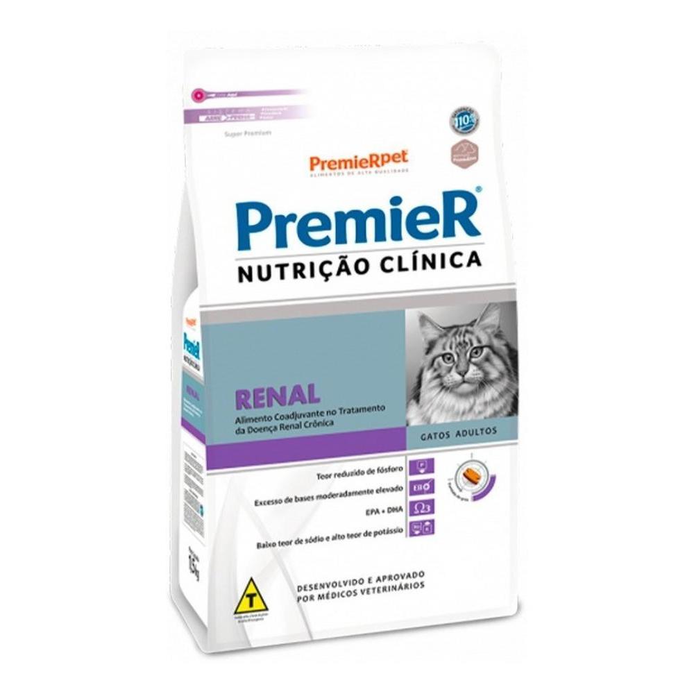 Ração Premier Nutrição Clínica Gatos Renal 0,5Kg