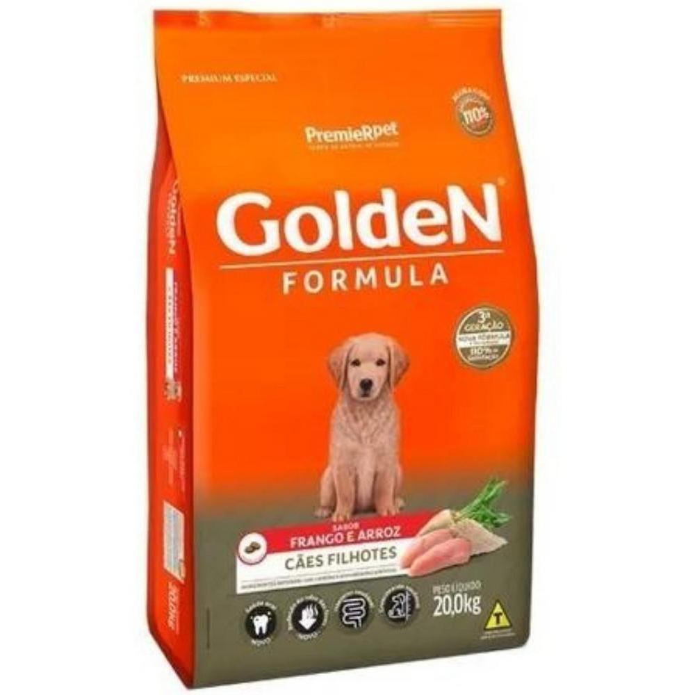Premier Golden Formula Cães Filhotes Frango e Arroz