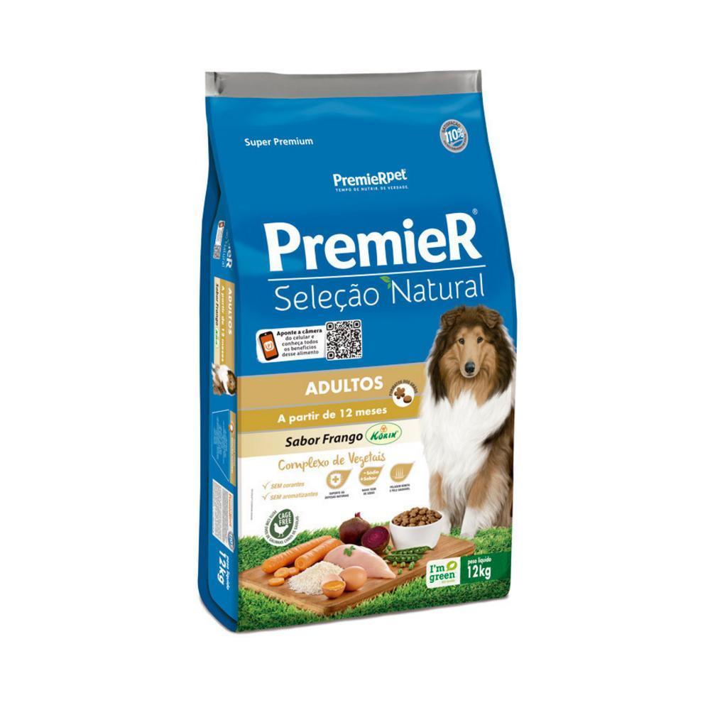 Premier Seleção Natural para Cães Adultos 12kg
