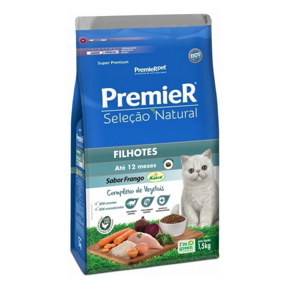 Ração Premier Seleção Natural Gatos Filhotes