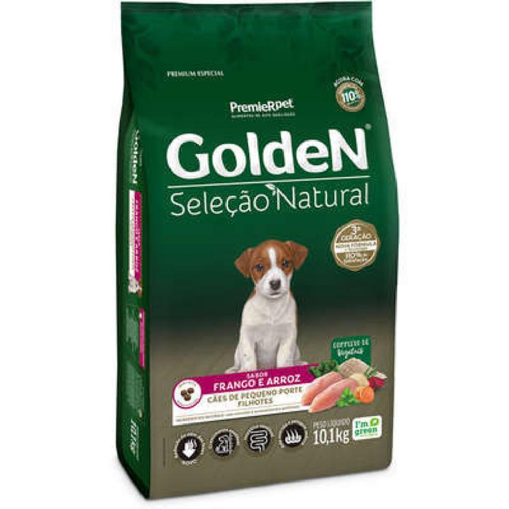 Ração Seca PremieR Pet Golden Seleção Natural para Cães Filhotes Mini Bits - 3Kg