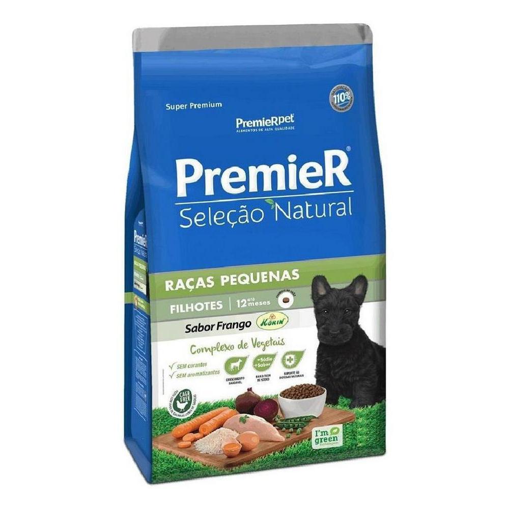 Ração Premier Seleção Natural Cães Filhotes Porte Pequeno 2,5 Kg