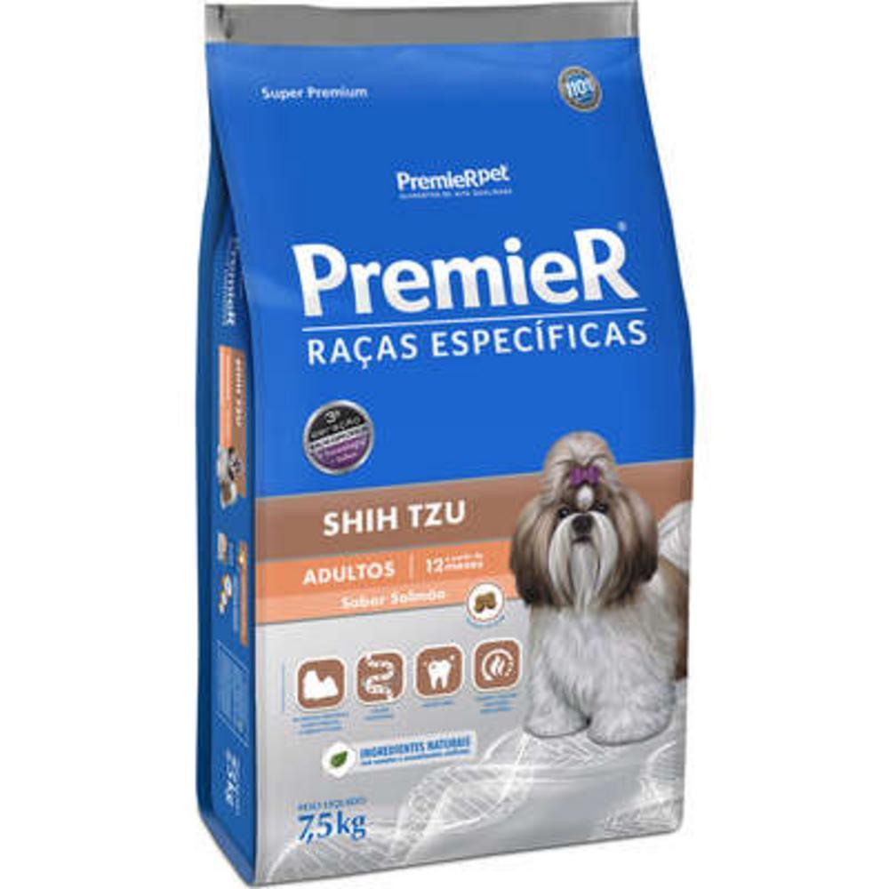 Ração Premier Pet Raças Específicas Salmão Shih Tzu Adulto - 7,5Kg
