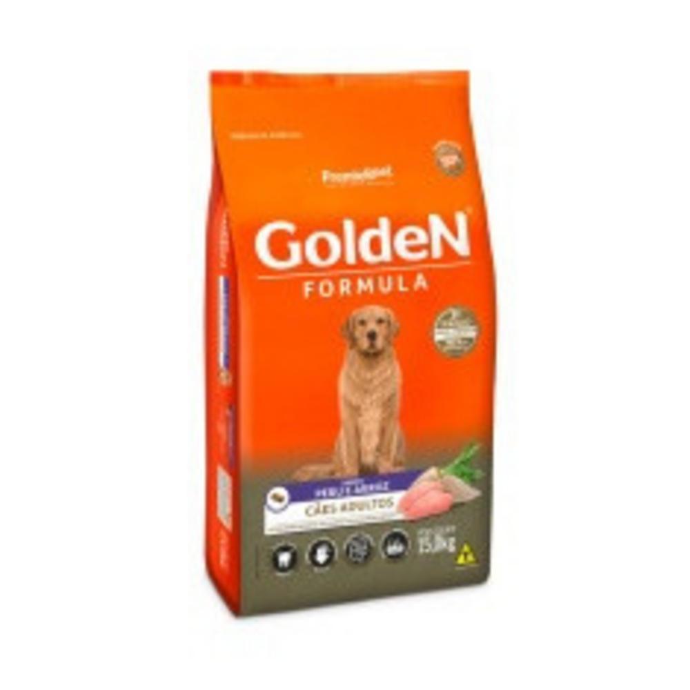 Ração Golden Fórmula para Cães Adultos Sabor Peru e Arroz 15kg