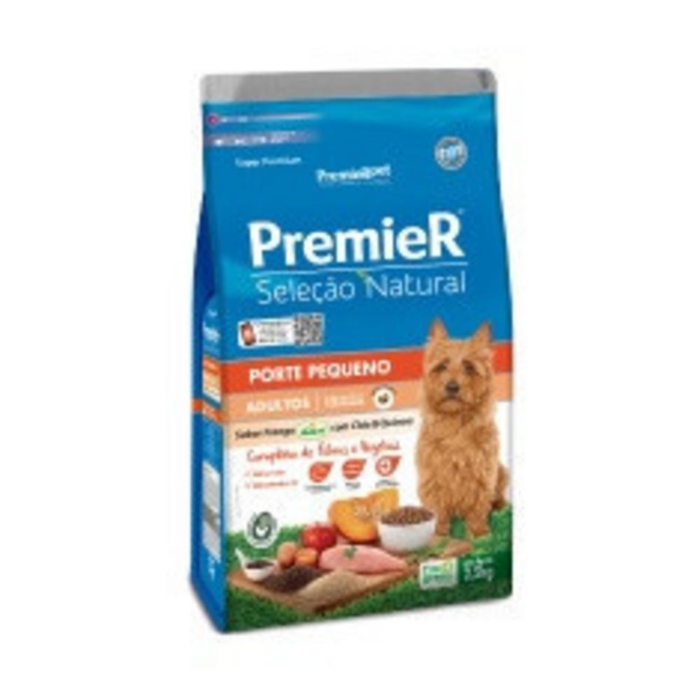 Ração Premier Seleção Natural para Cães Adultos de Pequeno Porte Sabor Frango