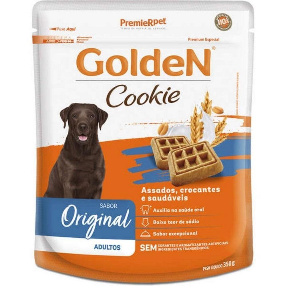 Biscoito Golden Cookie para Cães Adultos Sabor Original 350g