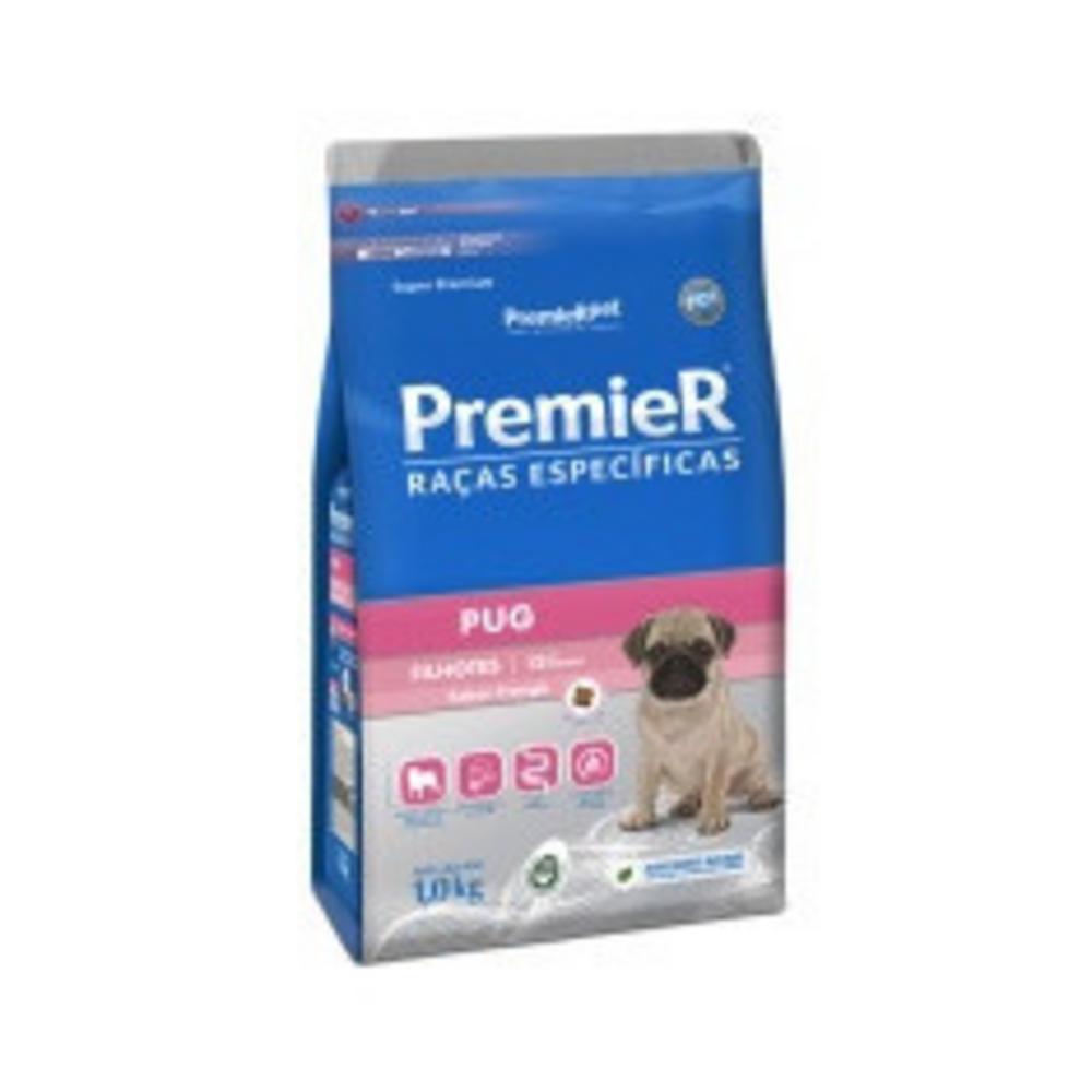 Ração Premier Raças Específicas Pug para Cães Filhotes Sabor Frango