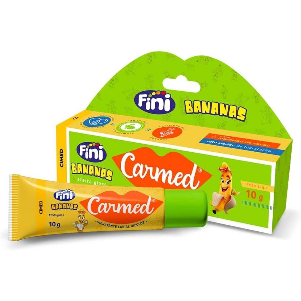 Hidratante Labial Carmed Fini Bananas Incolor 10g