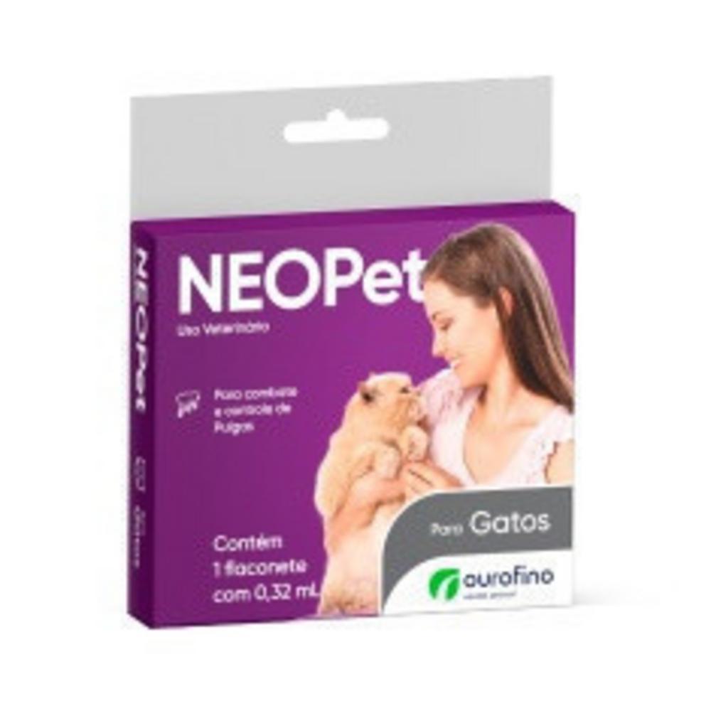 Antipulgas Neopet Ourofino Gatos de 1 a 8kg