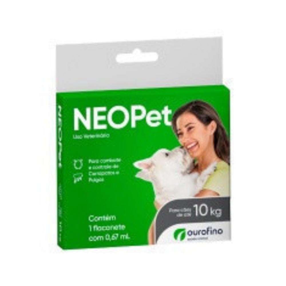 Antipulgas e Carrapatos Neopet Ourofino para Cães até 10kg