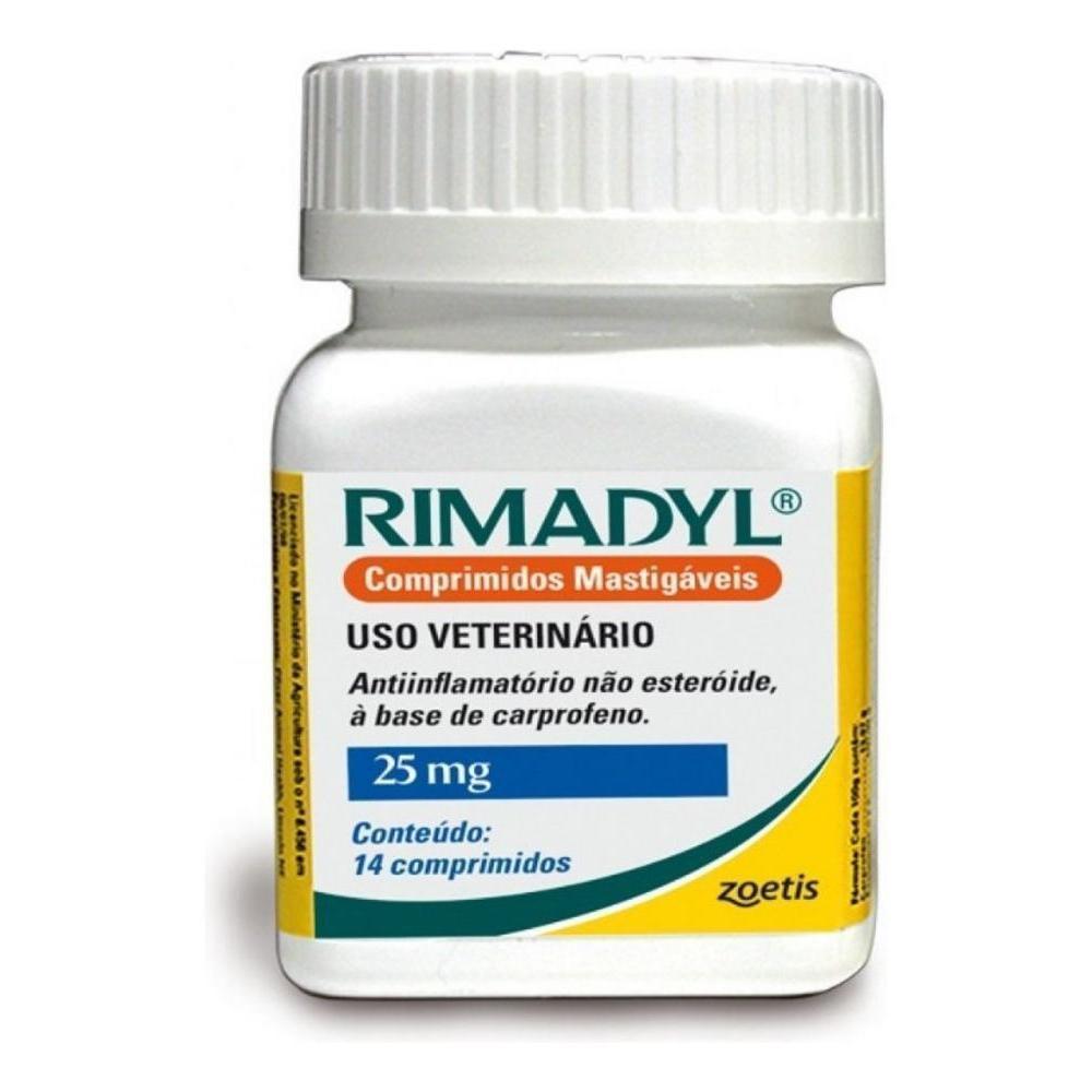 RIMADYL 25 MG 14 CPM