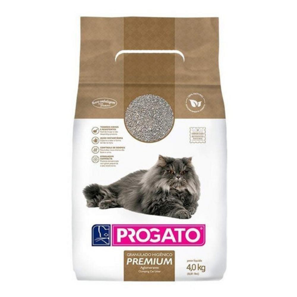 Granulado Higiênico Progato Torrão Instantâneo 4kg