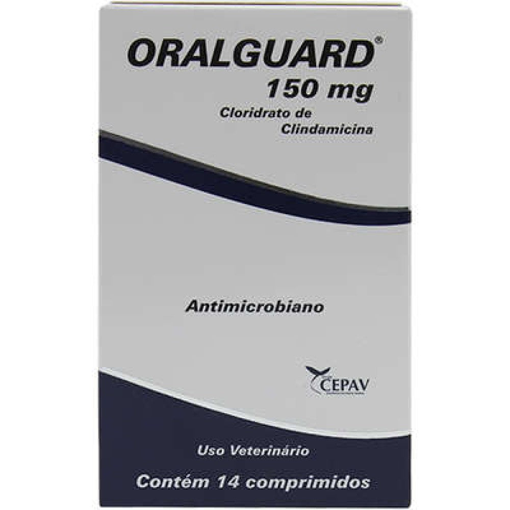 Antimicrobiano Cepav Oralguard 14 Comprimidos - 150 mg