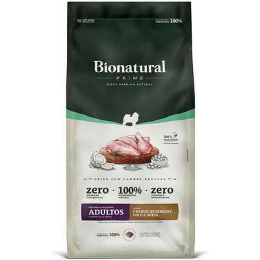 Ração Seca Bionatural Prime Frango para Cães Adultos Porte Pequeno - 2,5Kg