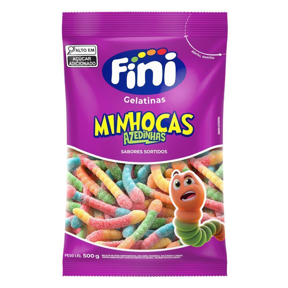 Minhocas Cítricas 500g - Fini