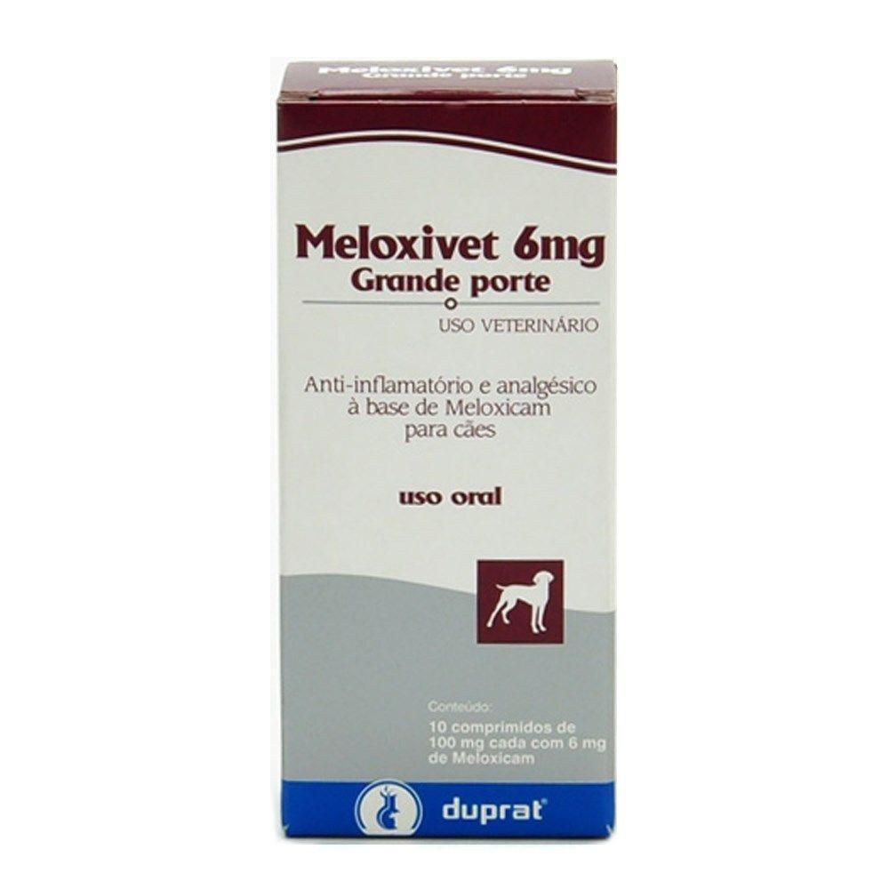 MELOXIVET 6 MG 10UN