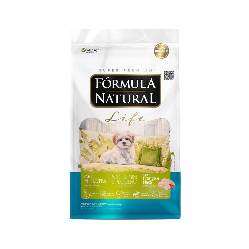 Ração para Cães Filhotes Raças Minis e Pequenas Life Super Premium Fórmula Natural 1Kg