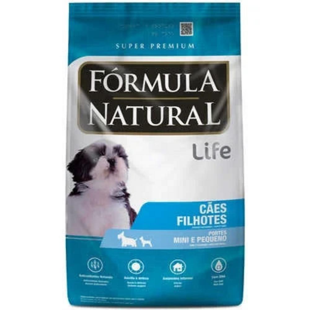 Ração para Cães Filhotes Raças Minis e Pequenas Life Super Premium Fórmula Natural 1Kg