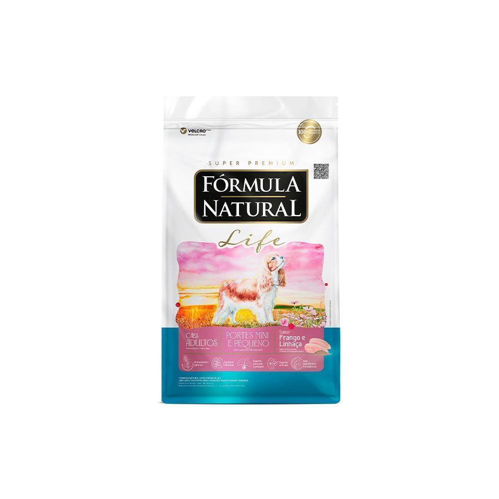 Ração Fórmula Natural Life Super Premium para Cães Adultos Raças Mini e Pequena 1kg