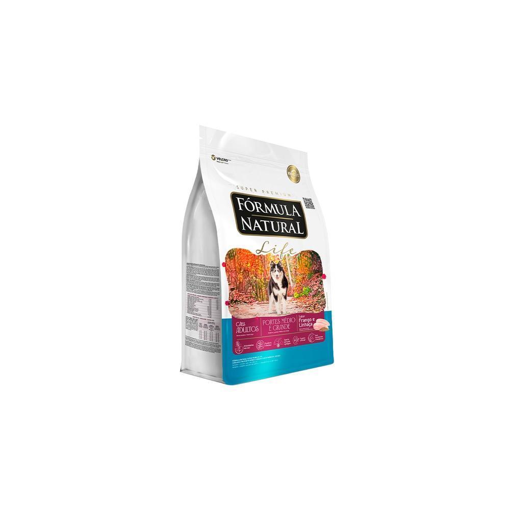 Fórmula Natural Super Premium Life Cães Adultos Portes Médio E Grande 15kg