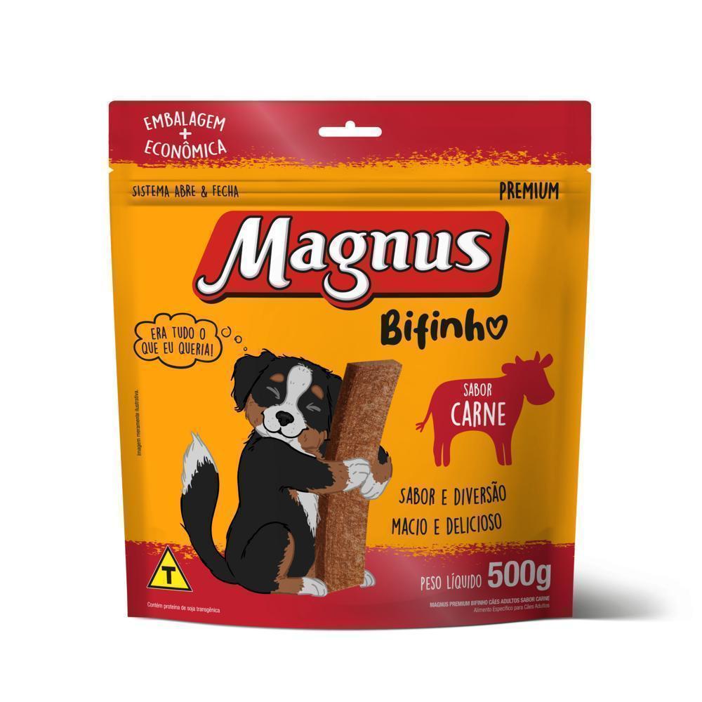Bifinho Magnus Sabor Carne 500g