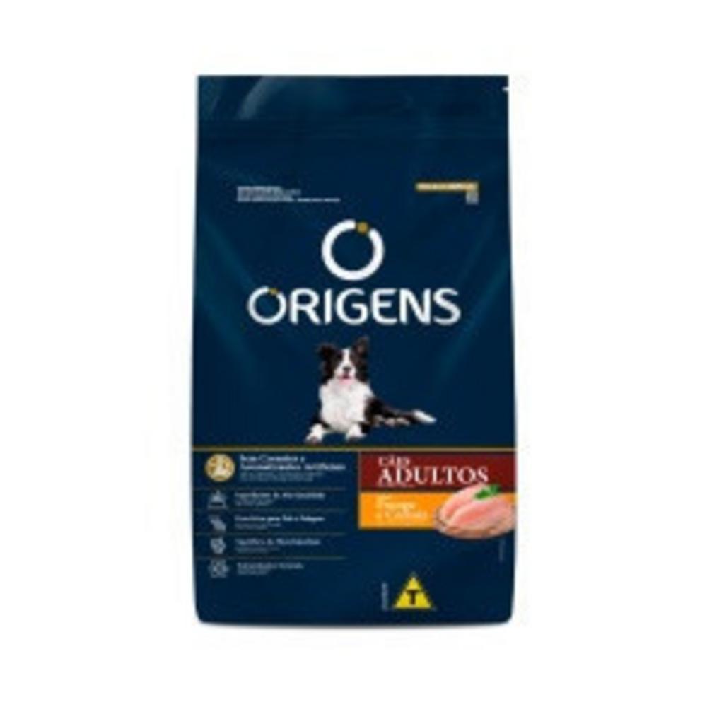 Ração Origens para Cães Adultos sabor Frango e Cereais