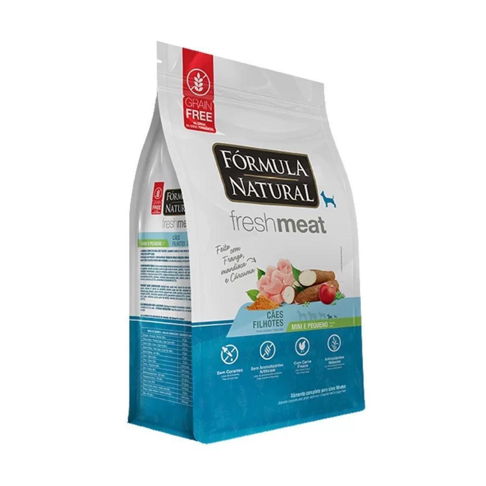 Ração Fórmula Natural FreshMeat para Cães Filhotes de Pequeno Porte Sabor Frango 2.5kg