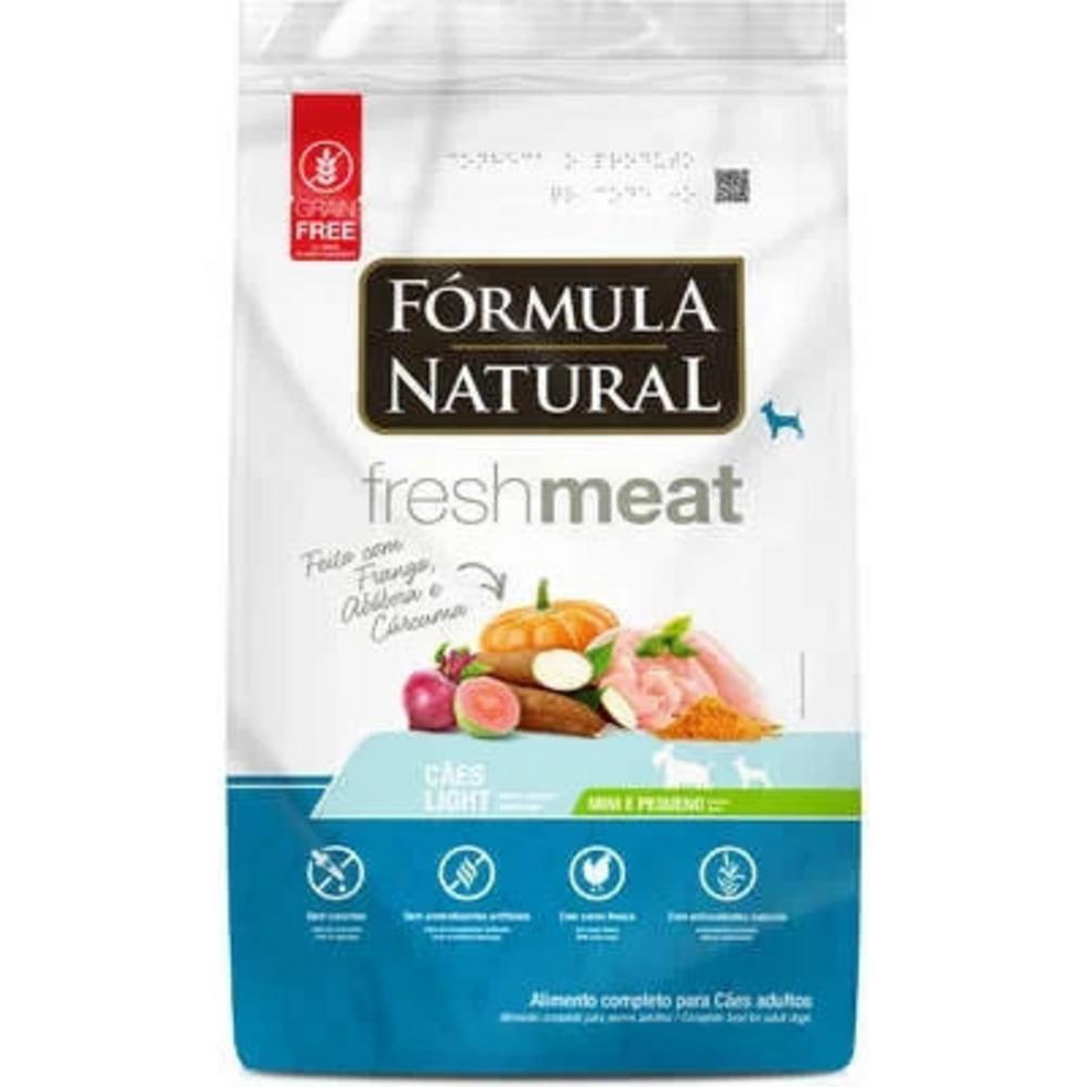 Ração Fórmula Natural Fresh Meat Controle de Peso Cães Mini E Pequeno Frango 2,5 Kg