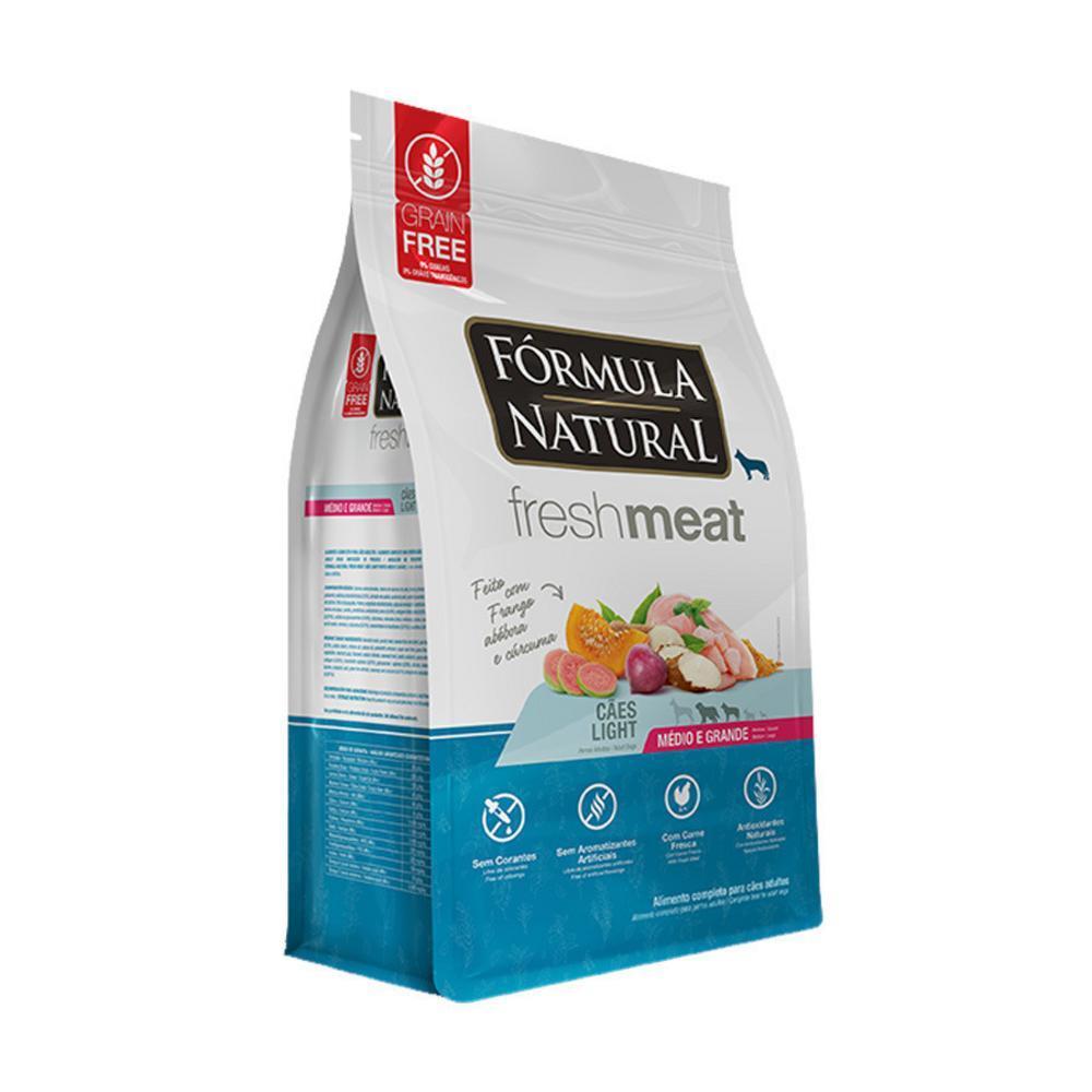 Ração Fórmula Natural FreshMeat Light para Cães de Médio e Grande Porte Sabor Frango 12kg