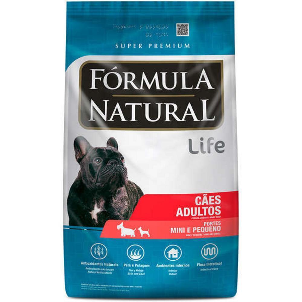 Ração Fórmula Natural Life Super Premium para Cães Adultos Raças Mini e Pequena 15kg
