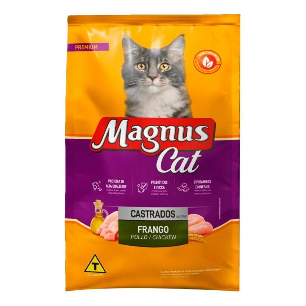 Ração Magnus Cat Castrado Frango 25Kg