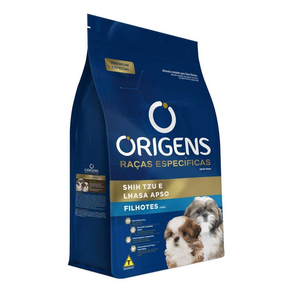 Ração para Cão Shihtzu, e Lhasa Apso Cães Filhotes Origens 10,1Kg