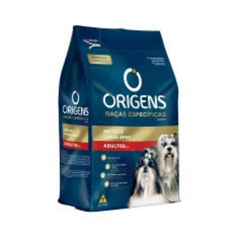 Ração Origens Raças Específicas para Shitzu e Lhasa Apso Adultos 1kg